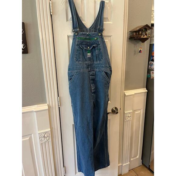 Liberty Other - Liberty Blue Jean Overalls Men 36x32 Blue Collar Western Chore Barn Cowboy Work